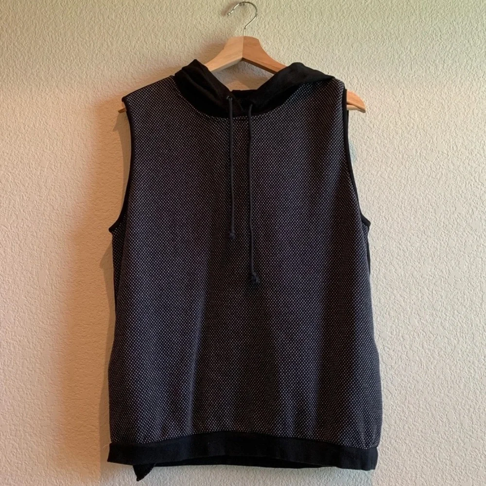 Tibi Hooded Sleeveless Sweatshirt S - Picture 2 of 3